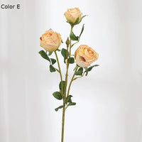 têtes de peinture à lhuile fleur de rose décoration florale mariage