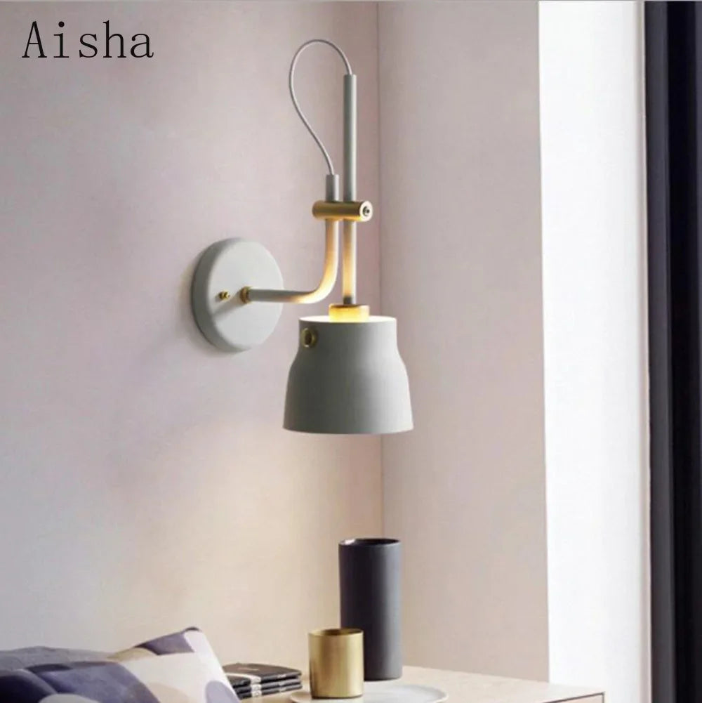 applique murale industrielle led réglable pour lecture nocturne - vue 5 sur 8