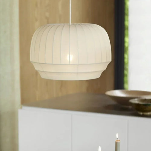 Minimalist Nordic stretch fabric chandeliers for coffee shop - vue 3 sur 9