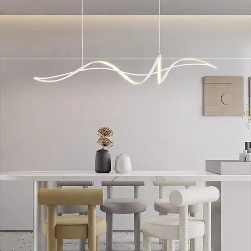 2024 Modern Home Decoration Circular LED Lights, Living Room Chandeliers, Dining Room Chandelier, Indoor Lighting - vue 4 sur 12