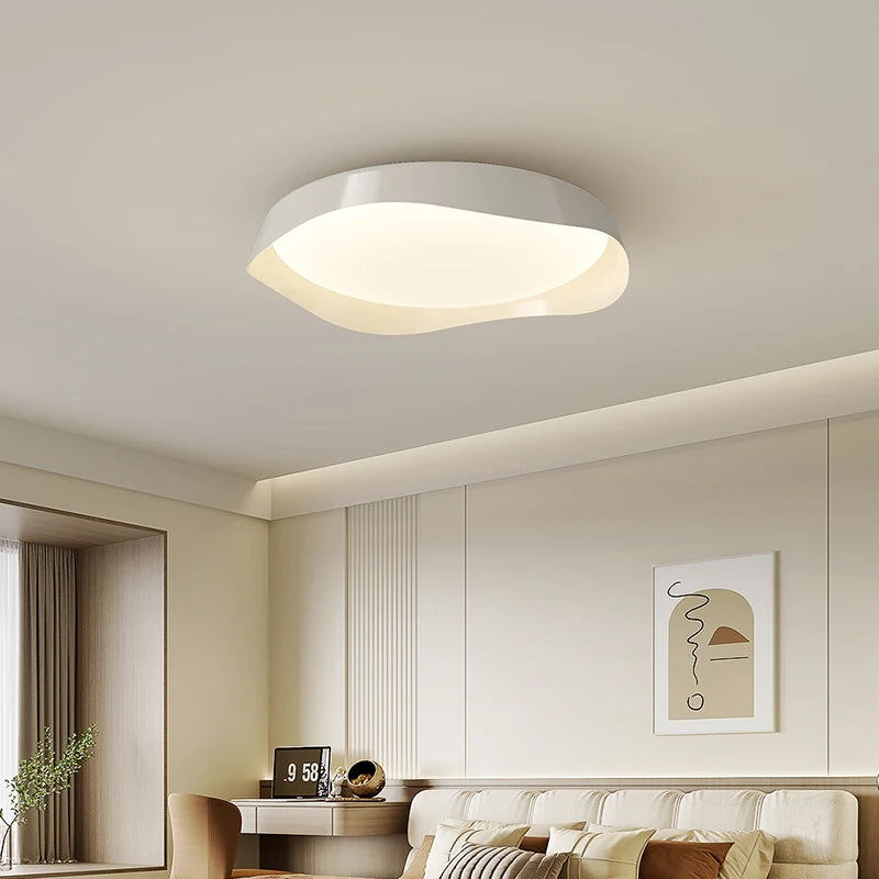 plafonnier LED style wabi-sabi rétro haut de gamme créatif - vue 4 sur 9