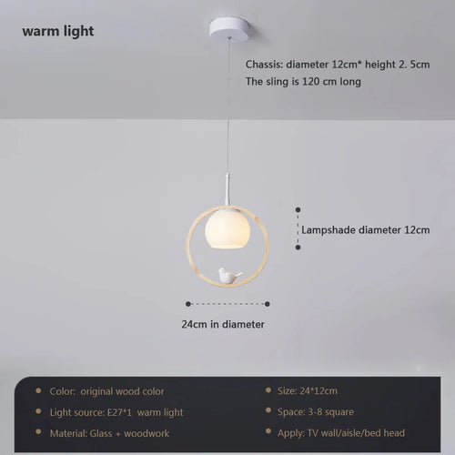Suspension nordique atmosphérique chinoise à trois têtes salle à manger salle à manger moderne simple bar personnalisé créatif cuisine lumière - vue 12 sur 15