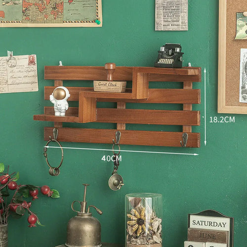 porte-clés mural décoratif avec crochet pratique pour clés - vue 15 sur 15