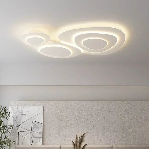 plafonnier moderne à leds pour intérieur décoratif lumineux