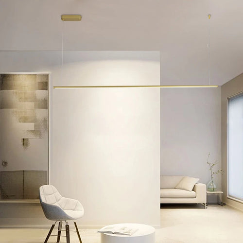 Nordic minimalist chandelier for modern restaurant and bar - vue 3 sur 15