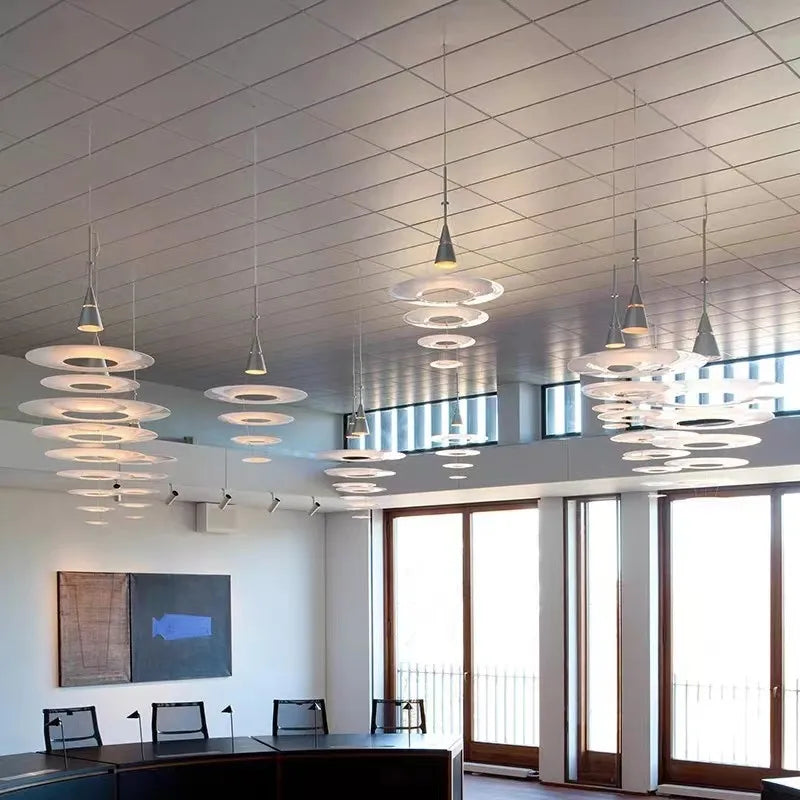 suspension enigma design ovni lévitation éclairage art décoration - vue 3 sur 10