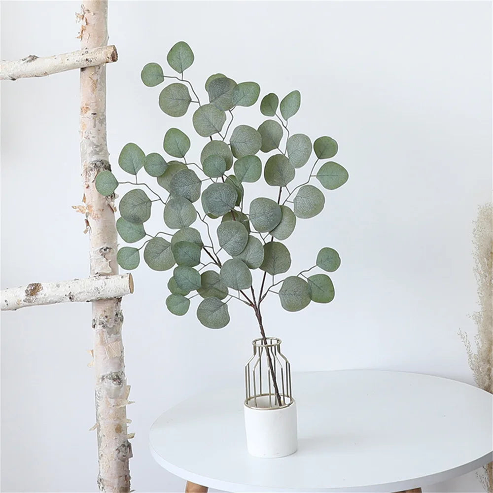 plantes artificielles eucalyptus pour décoration mariage et jardin - vue 5 sur 7