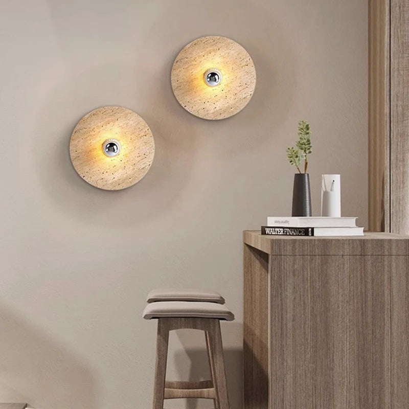 applique murale moderne en pierre naturelle pour espaces divers - vue 2 sur 7