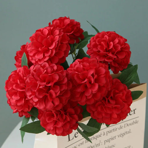 lot de 10 bouquets de pissenlit artificiels pour décoration intérieure et événements - vue 15 sur 18