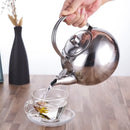 Bouilloire portable acier inox avec infuseur thé café