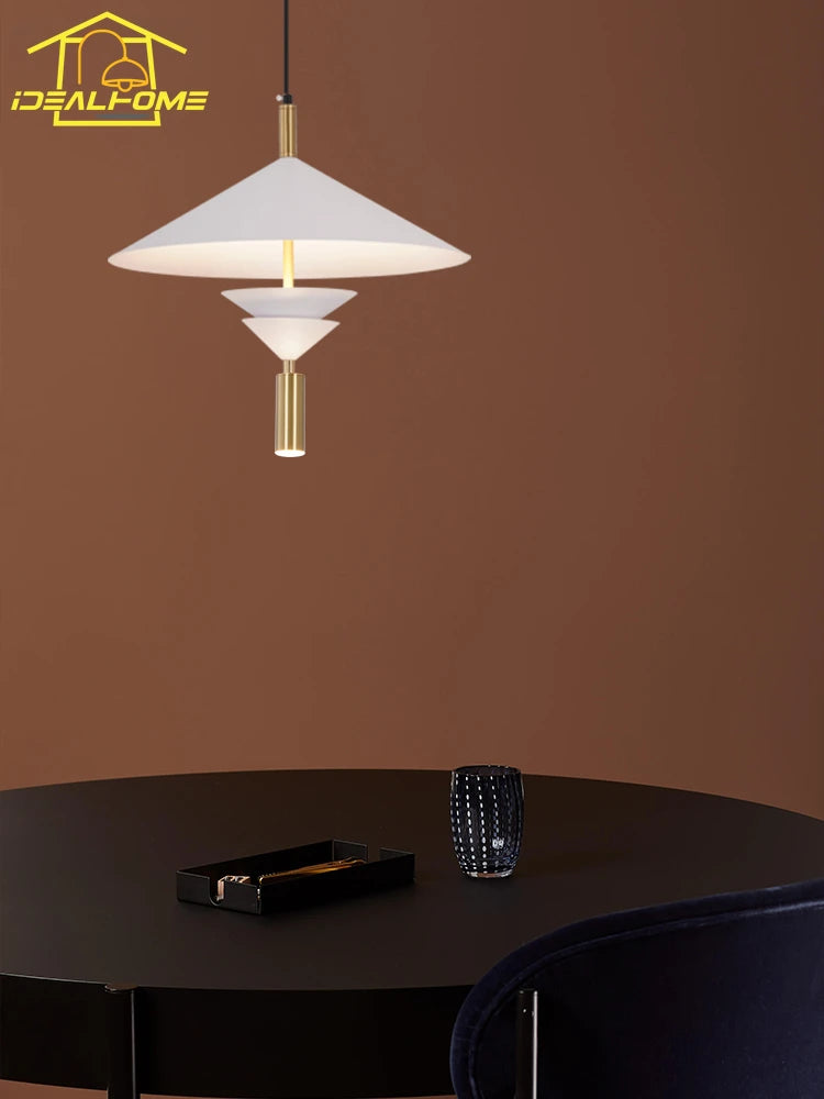 suspension moderne minimaliste et chaleureuse pour restaurants et bars - vue 6 sur 11