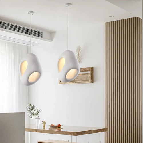 Modern minimalist LED chandelier for decorative indoor lighting - vue 4 sur 23