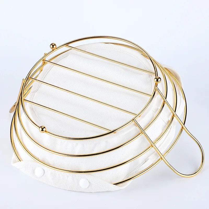panier de rangement rond pour pain gâteaux et collations - vue 5 sur 6