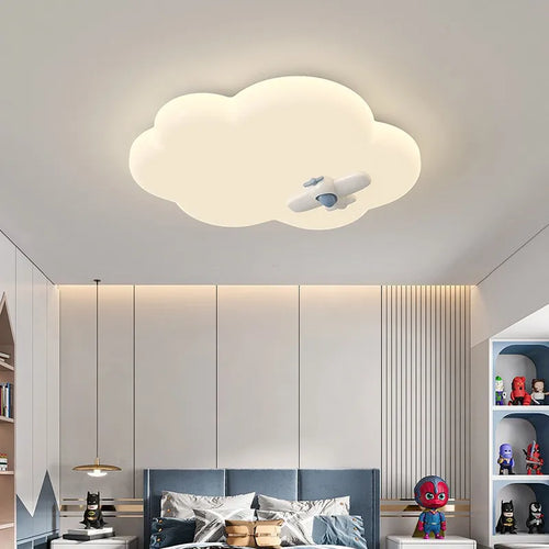 plafonnier nuage créatif pour chambre d'enfant chaleureuse - vue 5 sur 13