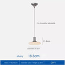 Minimalist glass chandelier for creative and modern decor
