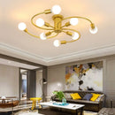 Minimalist Nordic ceiling light ideal for living room, restaurant or children's room