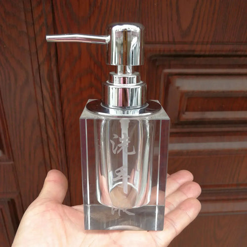 bouteille en verre pour désinfectant et distributeur de savon - vue 14 sur 29