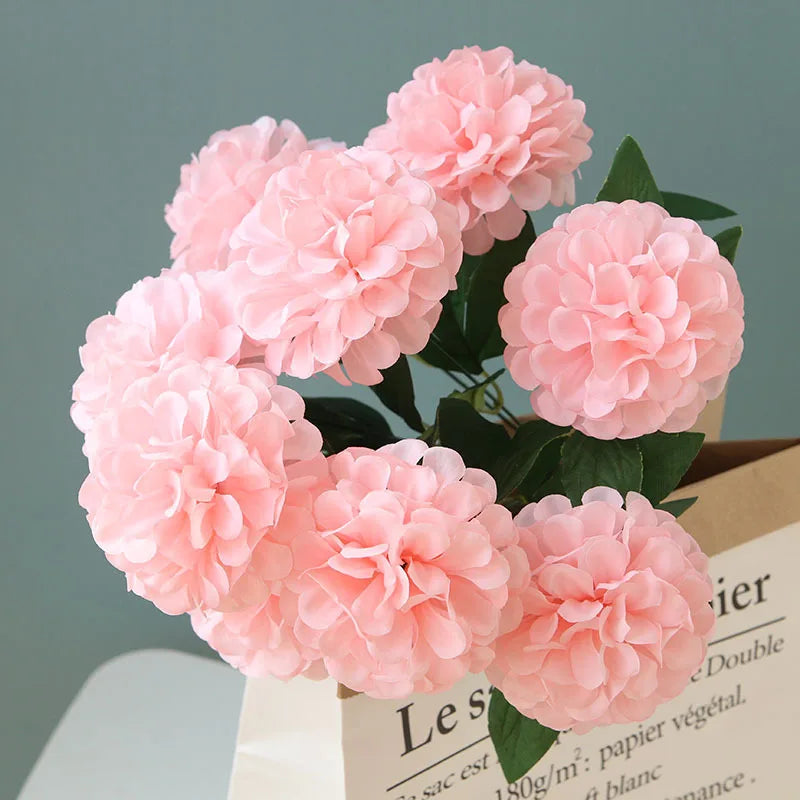 lot de 10 bouquets de pissenlit artificiels pour décoration intérieure et événements - vue 7 sur 18