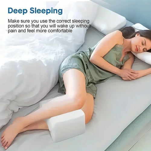 1pc Leg Pillow, Leg Varicose Veins Care Pillow, Lower Limb Lifting For Pregnant Women, Leg Pillow For Sleeping On Bed. - vue 3 sur 6