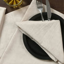 Serviette de table épaisse style pastoral réutilisable 40x40