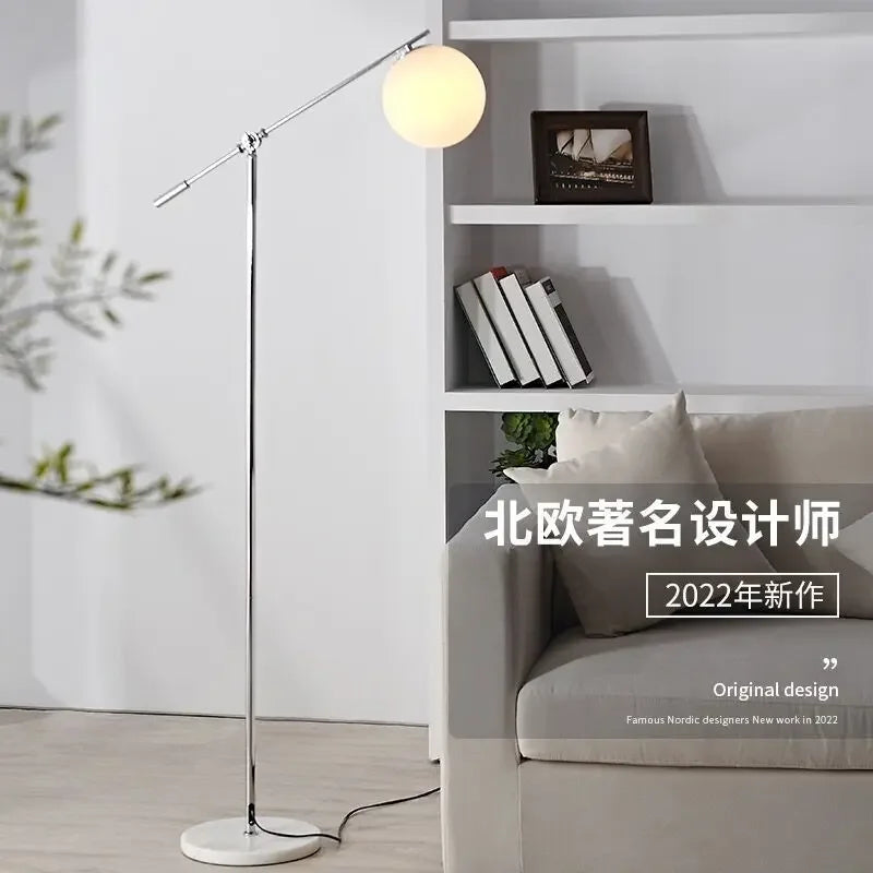 Nordique lumière luxe minimaliste design salon lampadaire salle à manger chambre étude canapé longue porte-brosse culbuteur Verti
