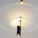 sandyha lustre style soucoupe volante led moderne décoration intérieure