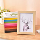 Handcrafted colourful photo frame for DIY display and home decor