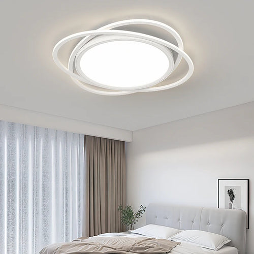 Minimalist LED ceiling light for cosy indoor lighting - vue 7 sur 12