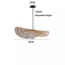 Wabi sabi style pendant light, rattan woven light, dining room home decoration, bedroom living room pendant light