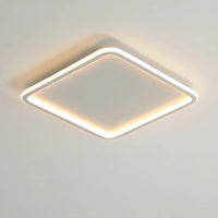 plafonnier à panneau carré ultra mince design moderne pour intérieur