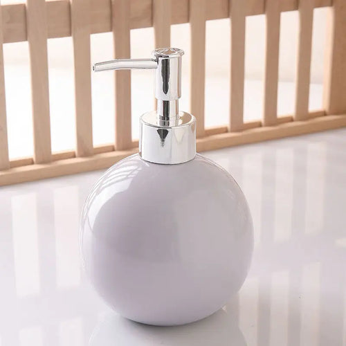 bouteille de gel douche et savon pour les mains accessoires de salle de bain - vue 28 sur 31