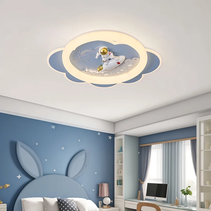 plafonnier créatif led pour chambre d enfant protection des yeux - vue 3 sur 8