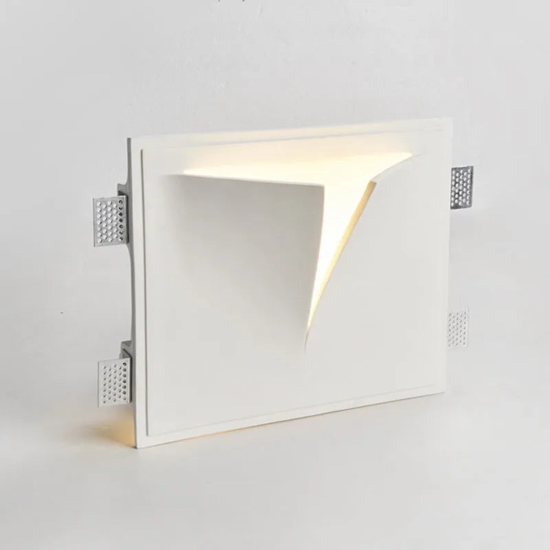 applique murale led créative en gypse pour hôtel et allée - vue 6 sur 6
