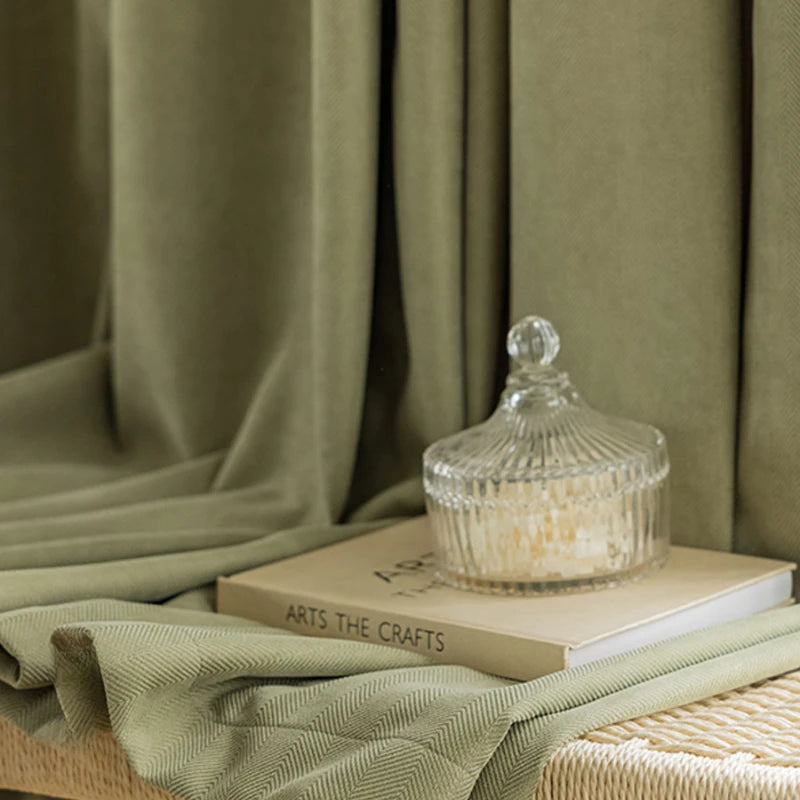 Rideau occultant uni style moderne pour salon chambre - vue 3 sur 23