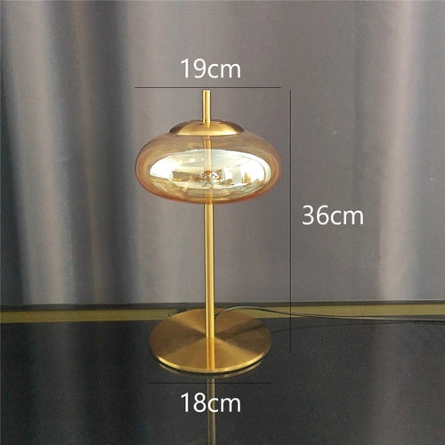 lampadaire minimaliste en verre design pour intérieur moderne - vue 9 sur 8