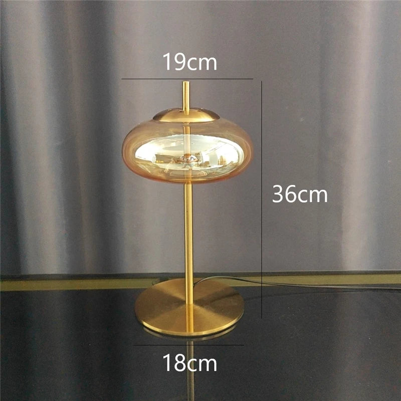lampadaire minimaliste en verre design pour intérieur moderne - vue 8 sur 8