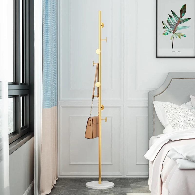 porte-manteau léger en métal pour vêtements d'intérieur élégant et pratique - vue 3 sur 7