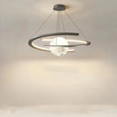 Modern nordic minimalist luxury circular ceiling light