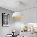 Minimalist pleated wooden pendant light for interior decoration