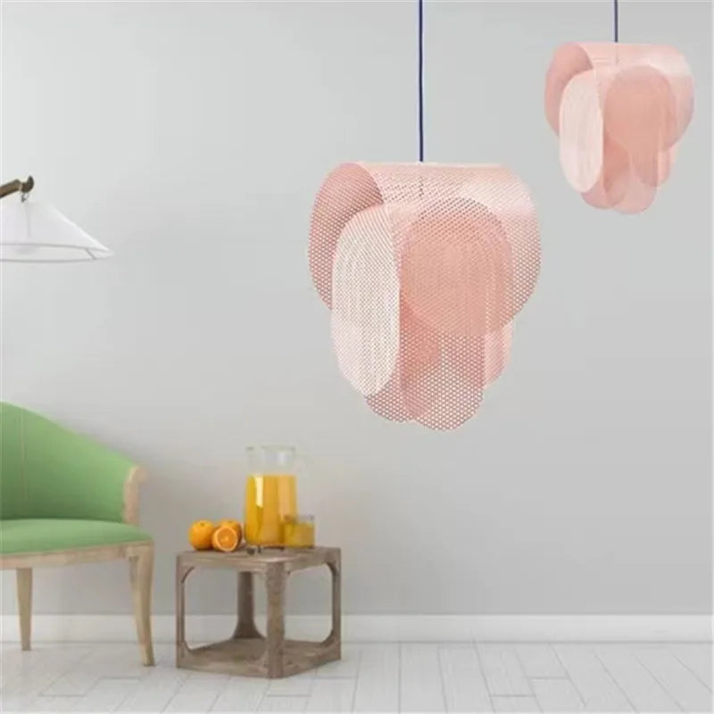 suspension nordic simple rose pour décoration chambre enfant - vue 5 sur 10