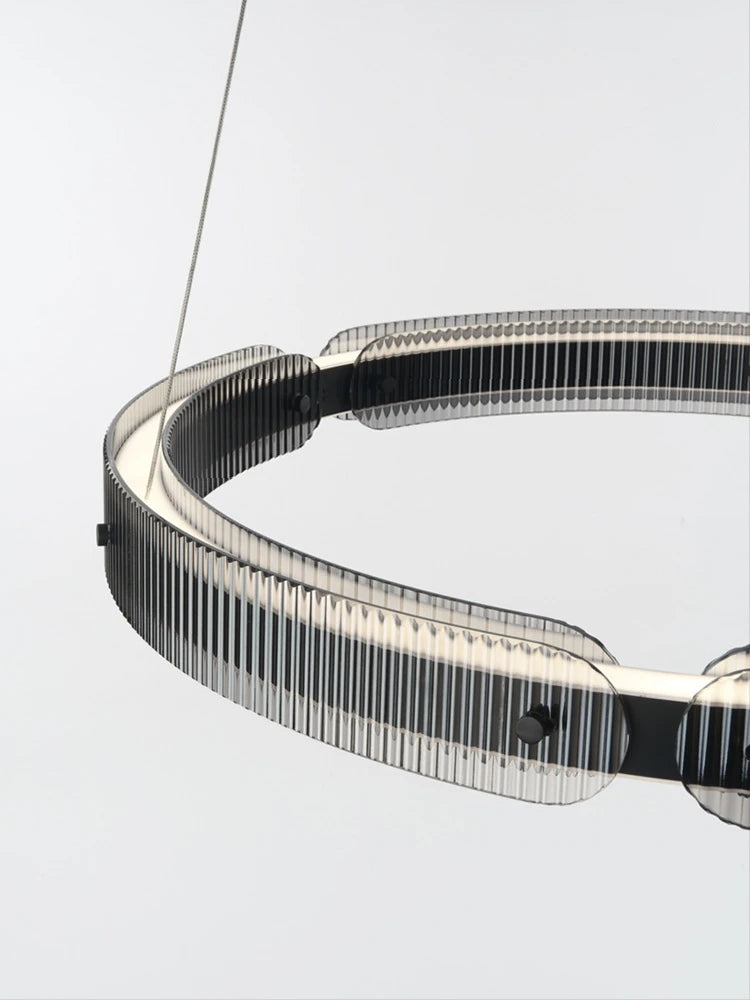 suspension moderne en acrylique pour décoration intérieure élégante - vue 5 sur 7