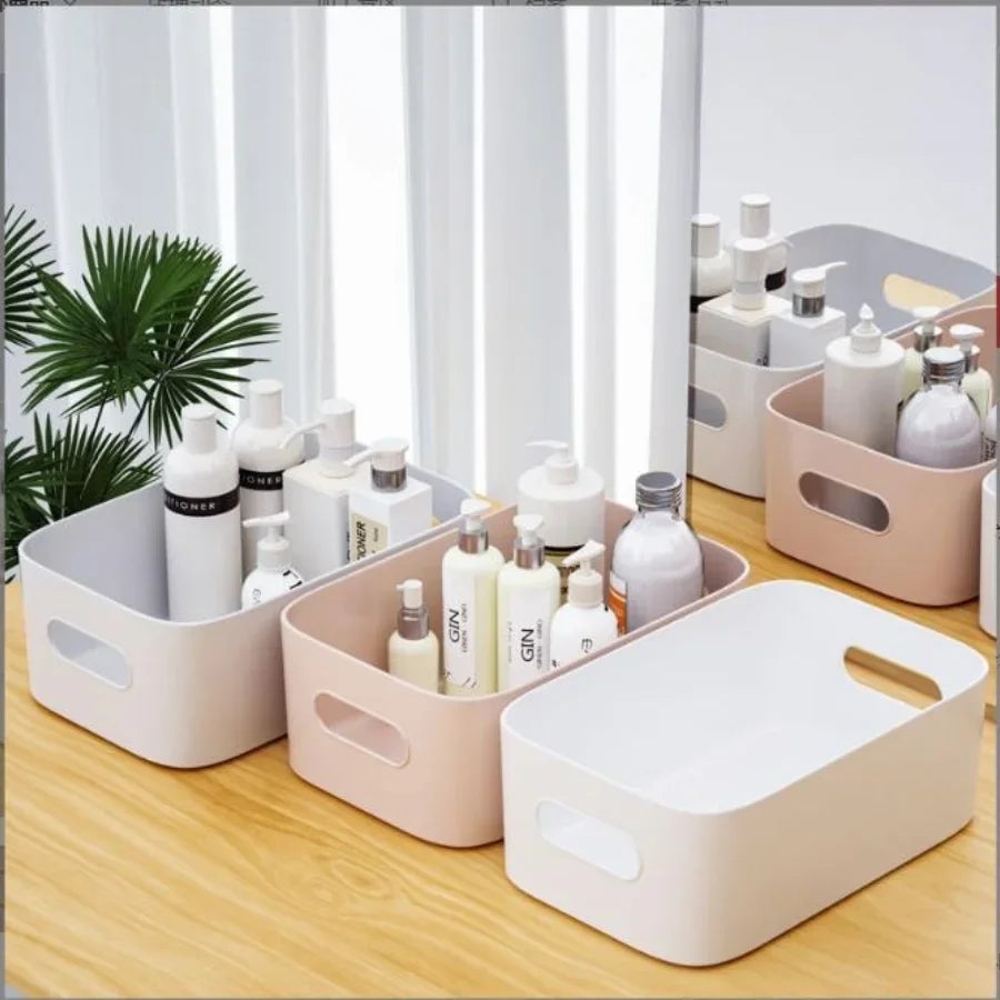 panier de rangement rectangulaire pour cosmétiques et collations - vue 3 sur 15