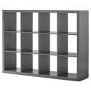 6/9/12/16-Cube Storage Organizer  Bookshelf, Bookcase Locker Living Room Furniture Home, Open Storage, Easy Assembly
