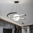 Modern nordic minimalist luxury circular ceiling light