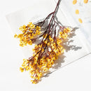 fleurs artificielles cerisier gypsophile décoration mariage vase DIY