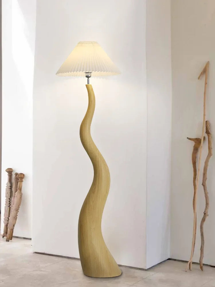 lampadaire courbé style nordique décoration haut de gamme champignon - vue 5 sur 9