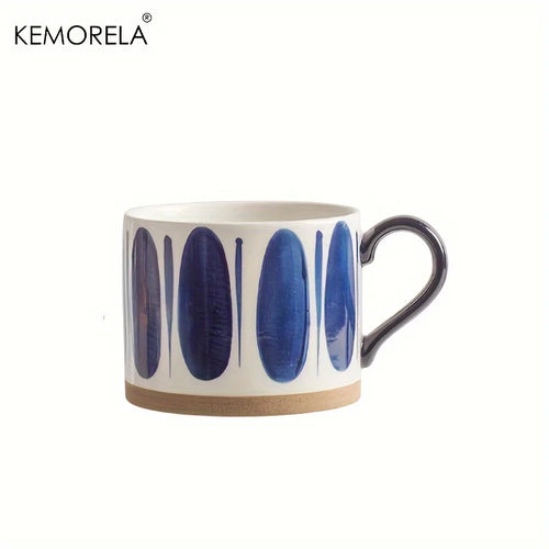 Tasse ceramique style japonais motif artisanal bureau maison