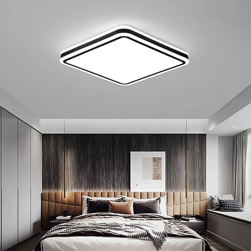 encastré led ambiance moderne ronde nordique lampes