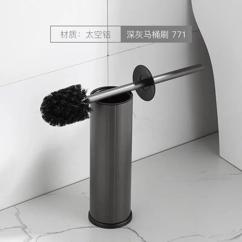 brosse de toilette avec support pour salle de bain