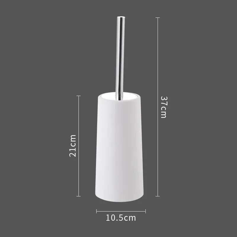 brosse de toilette de luxe avec support doré pour salle de bain - vue 9 sur 10
